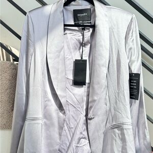 Retrofete Satin Iver Blazer